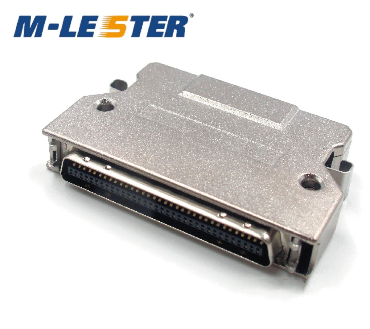 SCSI CN68公间距1.27铁壳弹片式连接器