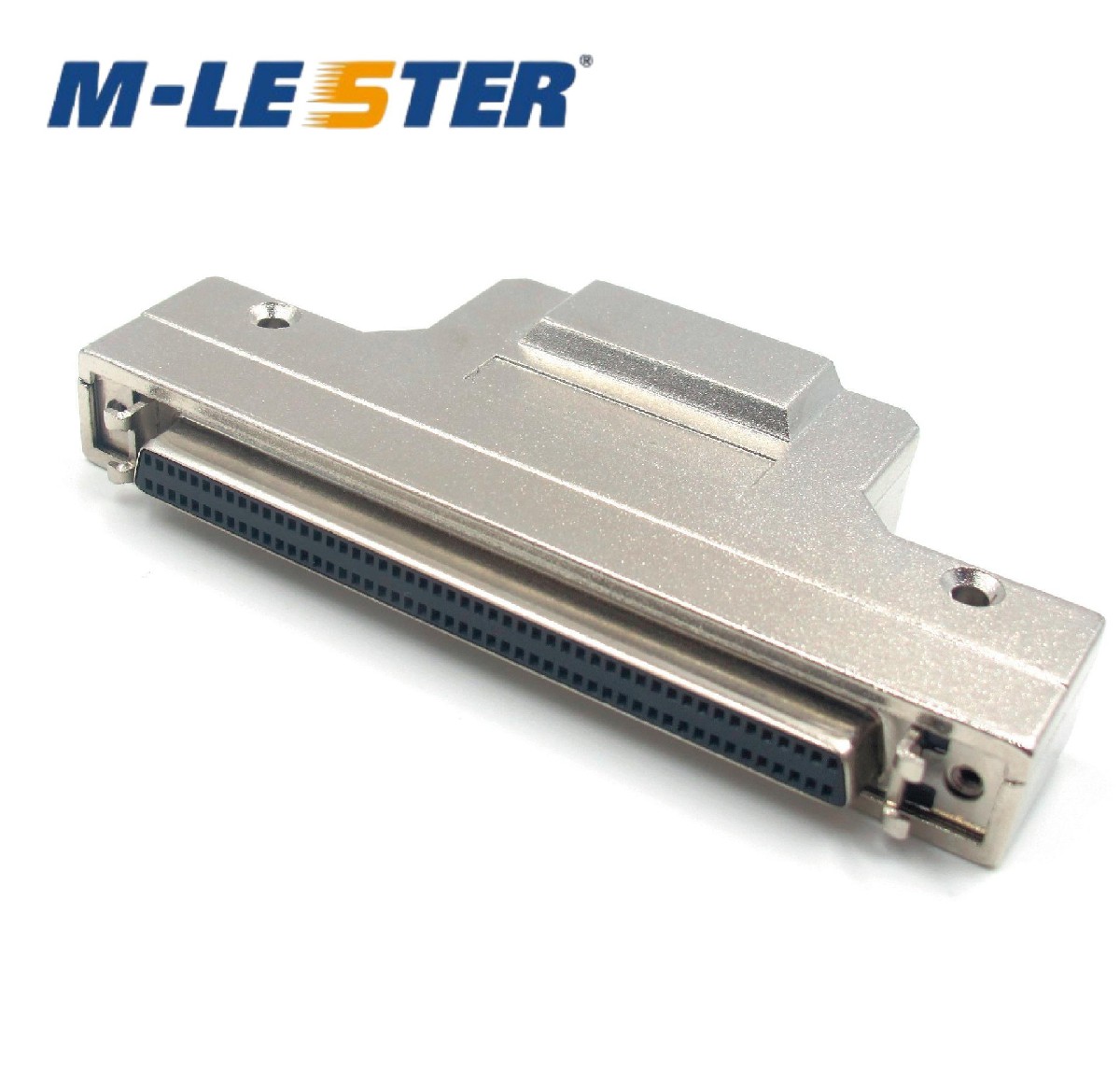 SCSI DB100母间距1.27前壳弹片式连接器