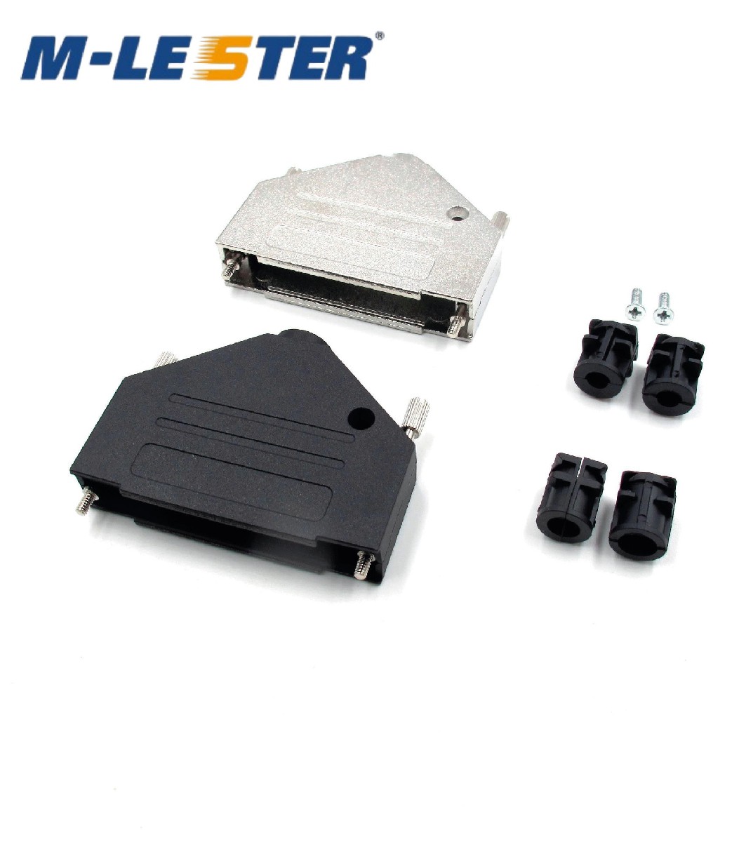 37W型铁壳，塑壳+线卡连接器