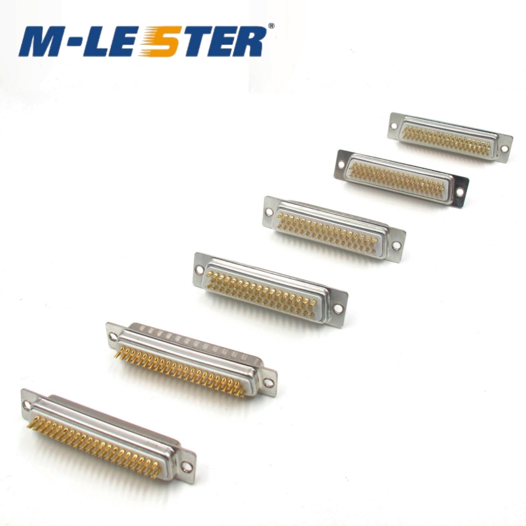 DB9,DB15,DB25,DB37.DB50,DB62,DB78(四排)公母实芯白胶反面图连接器